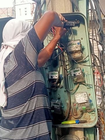 Penalty imposed under the electricity corporation's theft catching campaign
