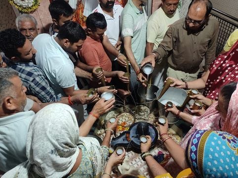 Today is the first Monday of the month of Savan, crowds of devotees will gather in temples
