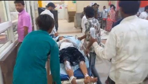 Cylinder caught fire due to gas leak, woman got severely burnt