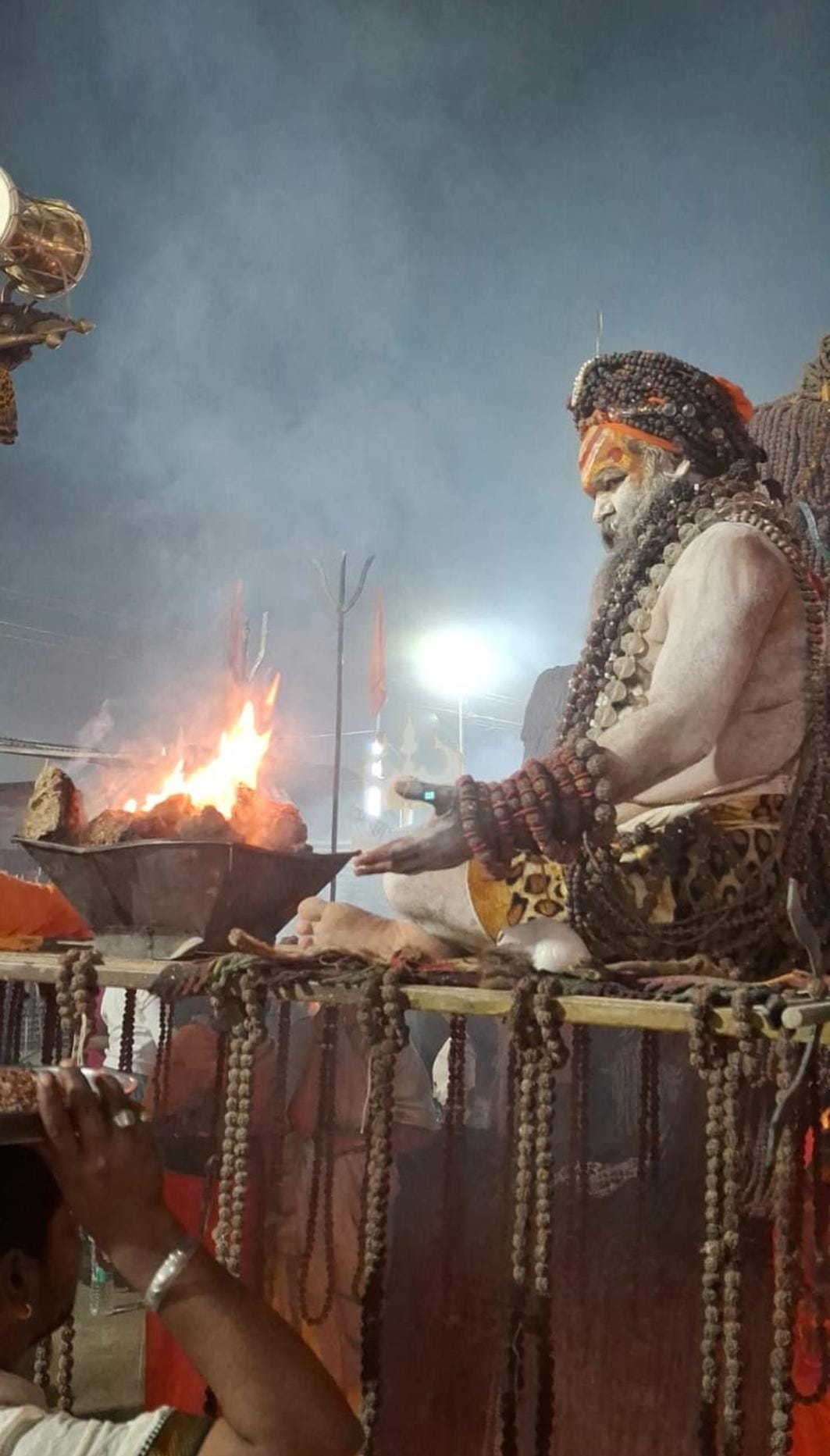 Shiva mantras resonated in Maharudra Yagna
