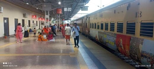 Devotees upset due to delay in operation of Shravani Mela special train