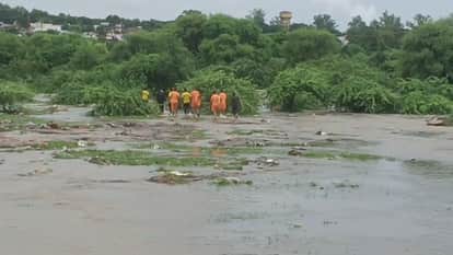 Heavy rain in Rawatbhata