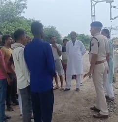 Case filed against 4 people for crossing railway track illegally