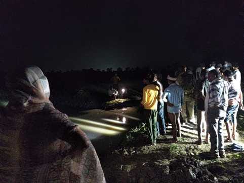घटना स्थल से दिल दहला देने वाली तस्वीर (फोटो:अमर उजाला)