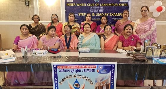 Innerwheel club installation program was organized