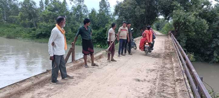 Traffic will stop due to Apsariya bridge, problems will increase for a population of 30 thousand
