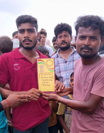 The team of Midhauli Mirzapur won the inaugural match by four wickets