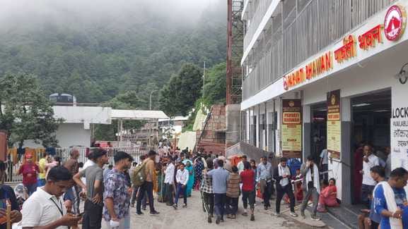 Katra, Vaishno devi Yatra, Helcopter Service Suspend