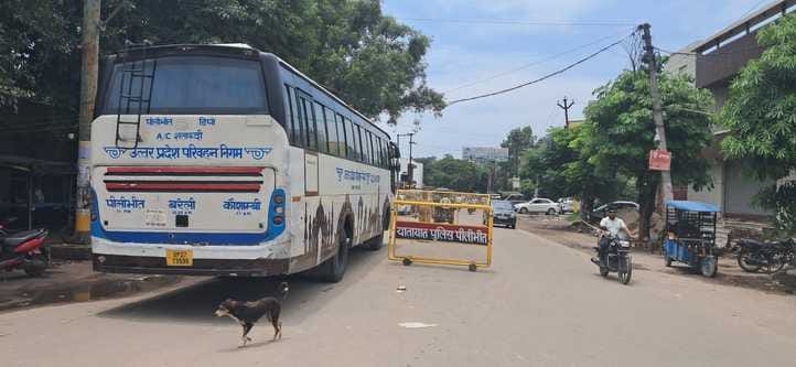 Route diversion has no effect, vehicles enter without hindrance