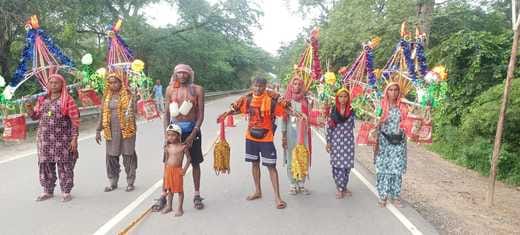 Kanwar Yatra: A wonderful confluence of faith seen amidst humidity and rain