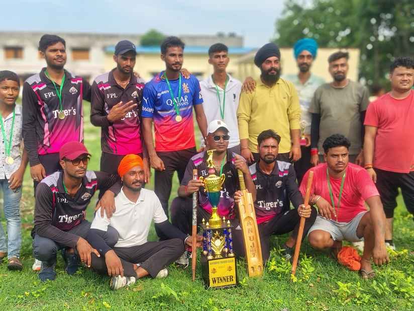 Madanpur was the winner by defeating Baruhi Farm by 76 runs