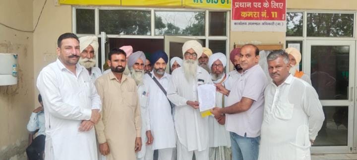 Numberdars submitted a demand letter for not receiving honorarium allowance for two months