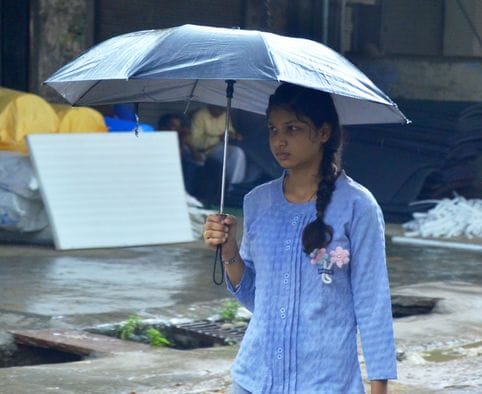 Heavy rain brings relief from heat