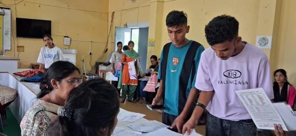 38 admissions took place in the first semester of graduation in Champawat campus