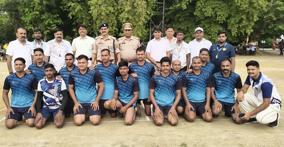 Fourth Battalion PAC Prayagraj reached the final of Kabaddi