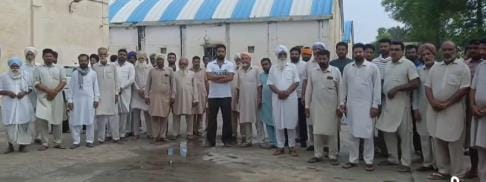 Mill water released into the drinking water tanks of the village, anger among the villagers