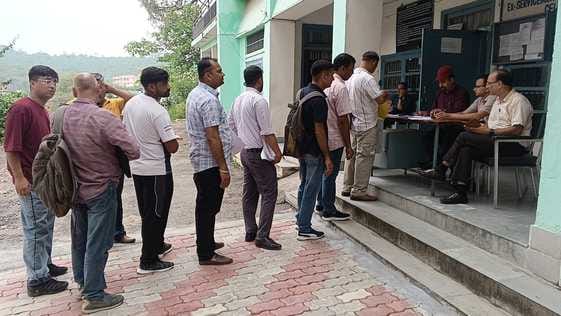 Interviews were held to fill vacant posts in six departments