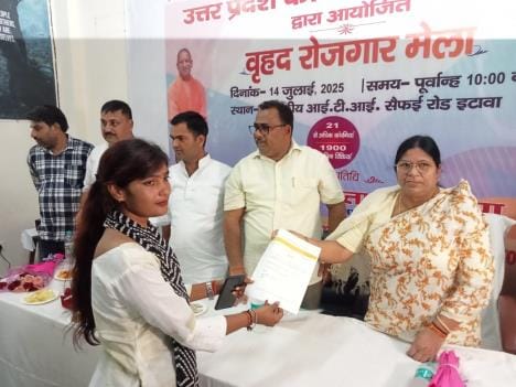 367 youth got employment in the fair, faces lit up with joy
