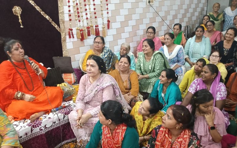 Shiva temple echoed with chants of Om Namah Shivaya