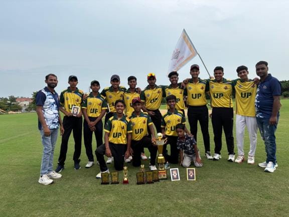 50 Balls Cricket Championship: UP won the trophy by defeating Mumbai by 94 runs