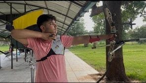 Yatharth won bronze medal in archery
