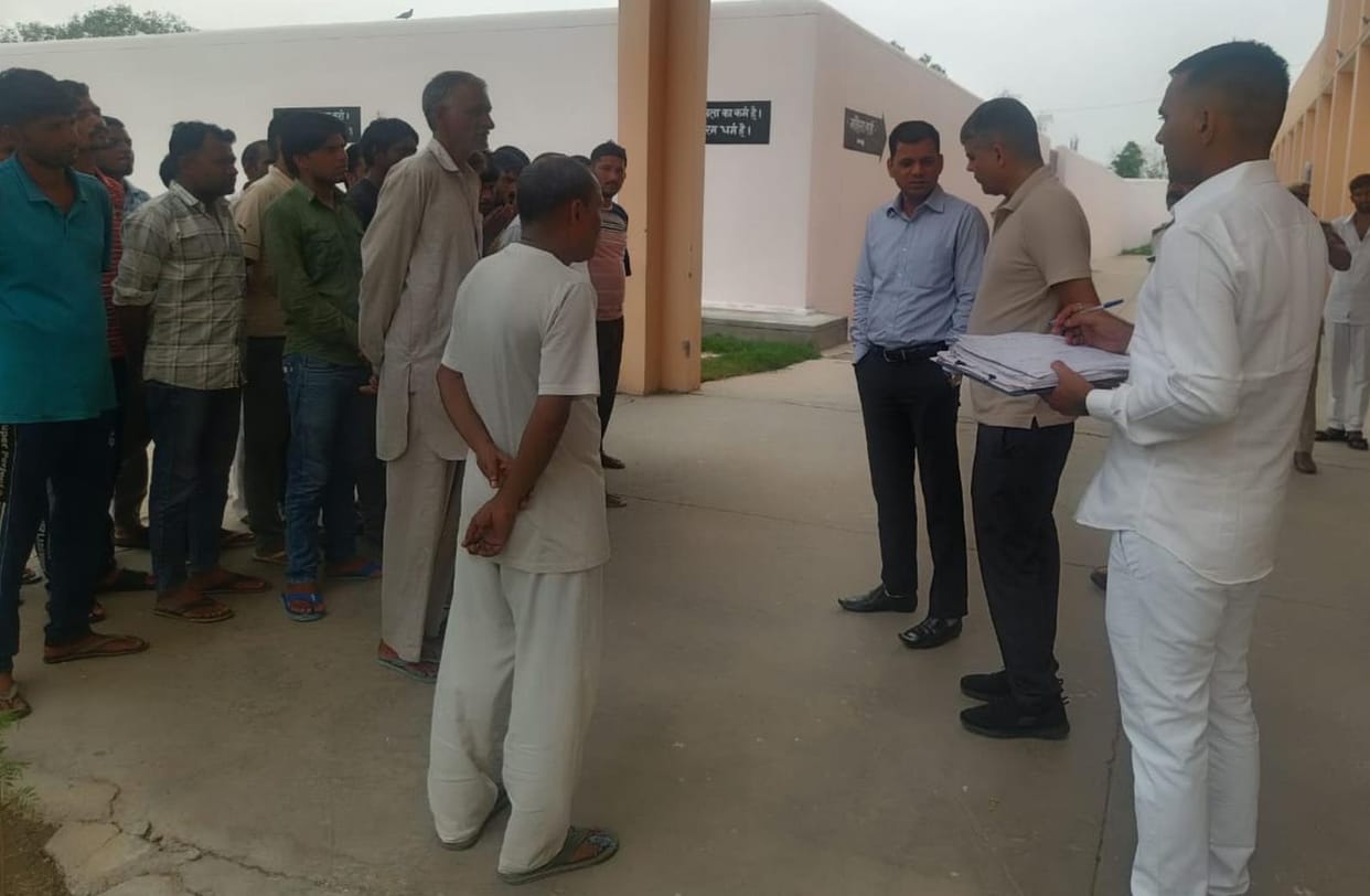 The CJM held a Lok Adalat in the jail and released the prisoner.