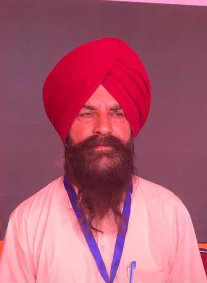 Balvinder Singh became the head of the Gurdwara Management Committee