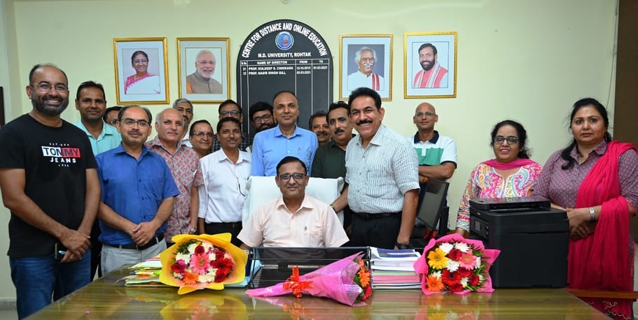 Prof. Gulshan takes over as Director of CDOE