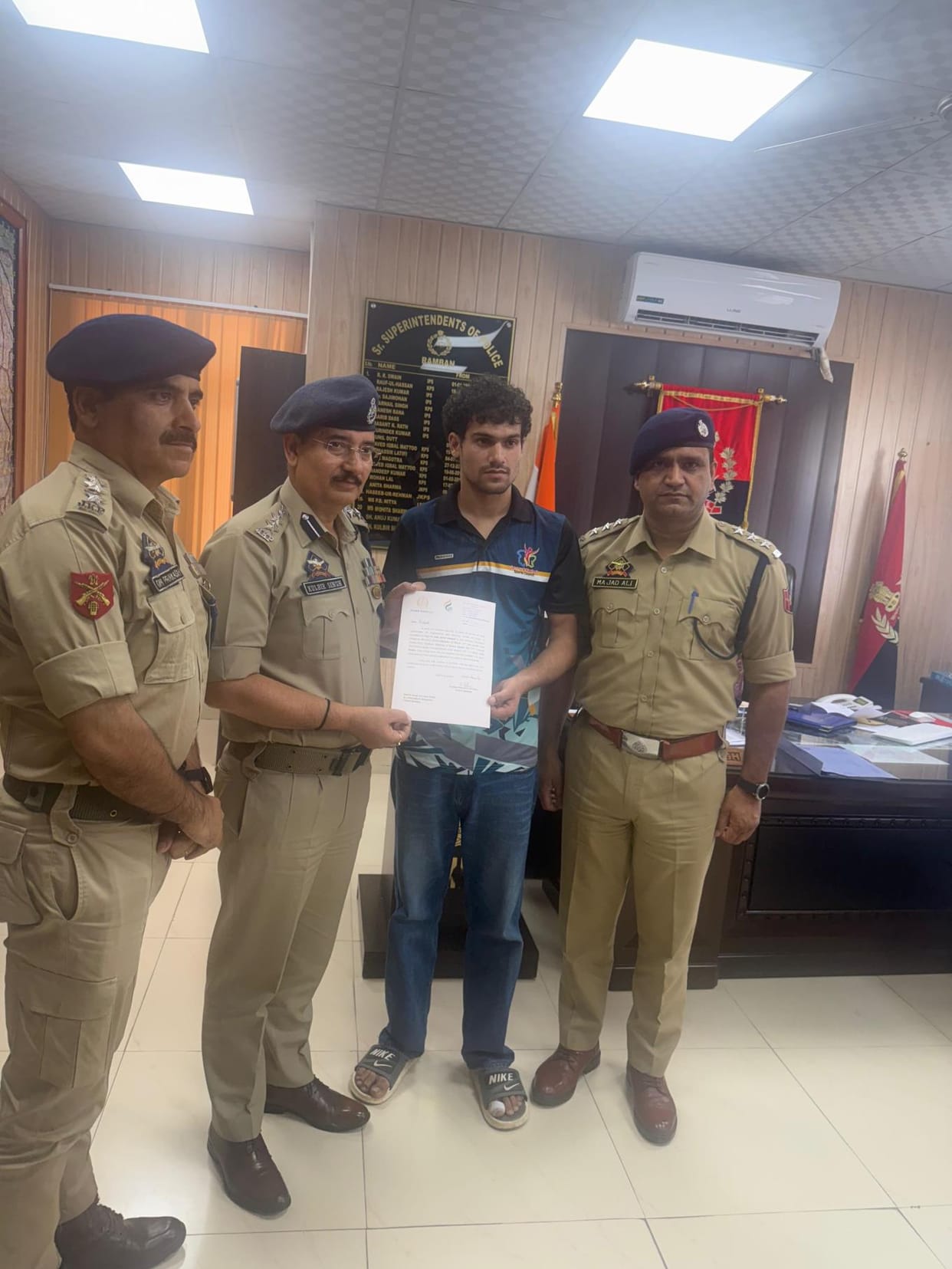 SSP Ramban, Para Player Judo, Rakesh Singh, Honor