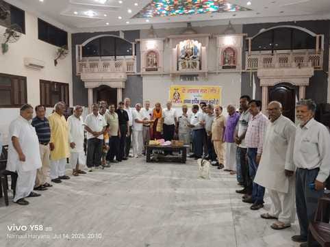 Nominated councilors were honored in Agrawal Sabha