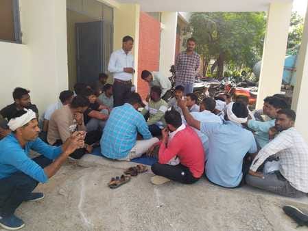 The employees union made a strategy for the Hisar demonstration on July 21