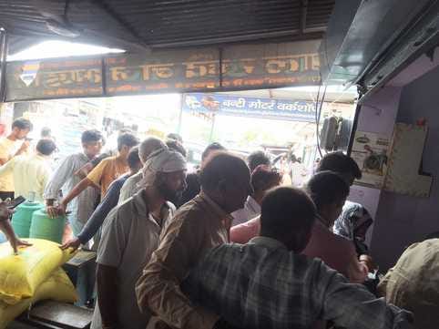 Demand for urea increased, long queues at centres