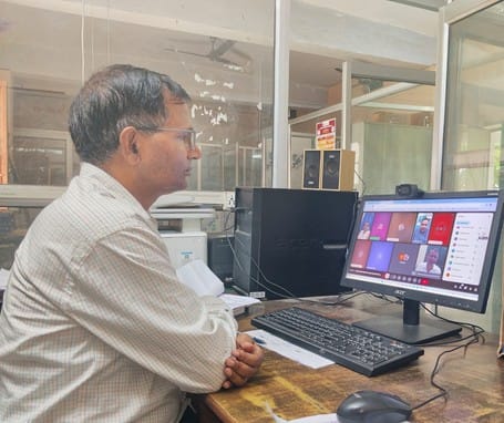 Information about Navodaya exam given in online meeting