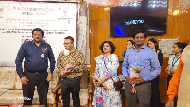 Free camp for acid attack victims