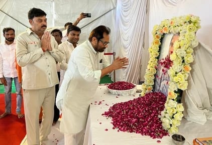 Many leaders including the Governor of Assam reached Hurr Nangla