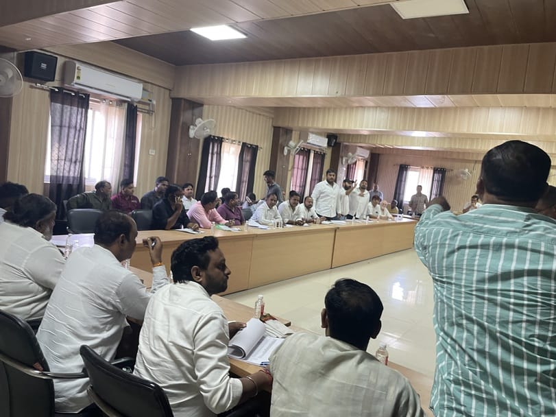 After the uproar, the board meeting was held under police protection