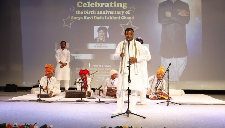 Pandit Lakhmichand's raginis showed the future: Vishnu