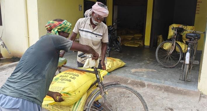 Farmers are buying fertilizer at expensive prices
