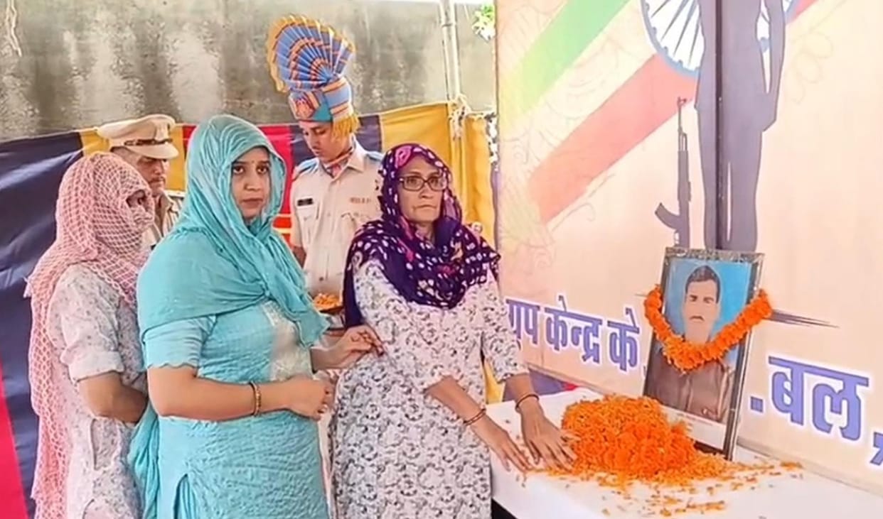 Tribute paid to CRPF jawan Ramkishan
