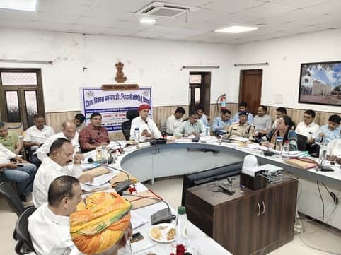 Jalore: In the meeting of Disha Committee, the MP gave strict instructions to the officials