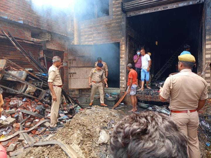 Smoke rising from the basement even after 62 hours, hampering relief work