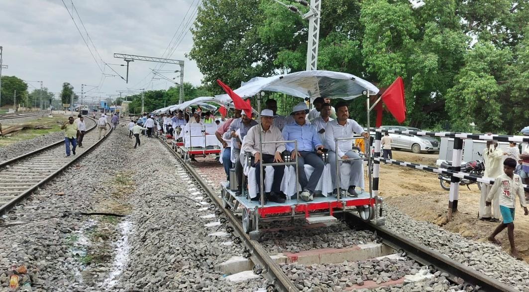 Speed trial will be held today, preparation for train operation between Nanpara-Bahraich from August 15