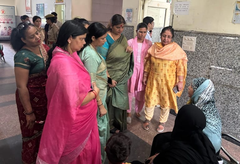 The chairperson of the Women's Commission found flaws in the hospital