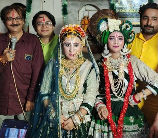 Radha-Krishna's tableau mesmerized everyone