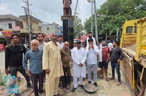 Allegations of irregularities in the beautification of the square