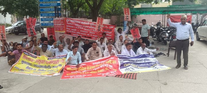 Water supply was halted in the sectors in the morning due to demands