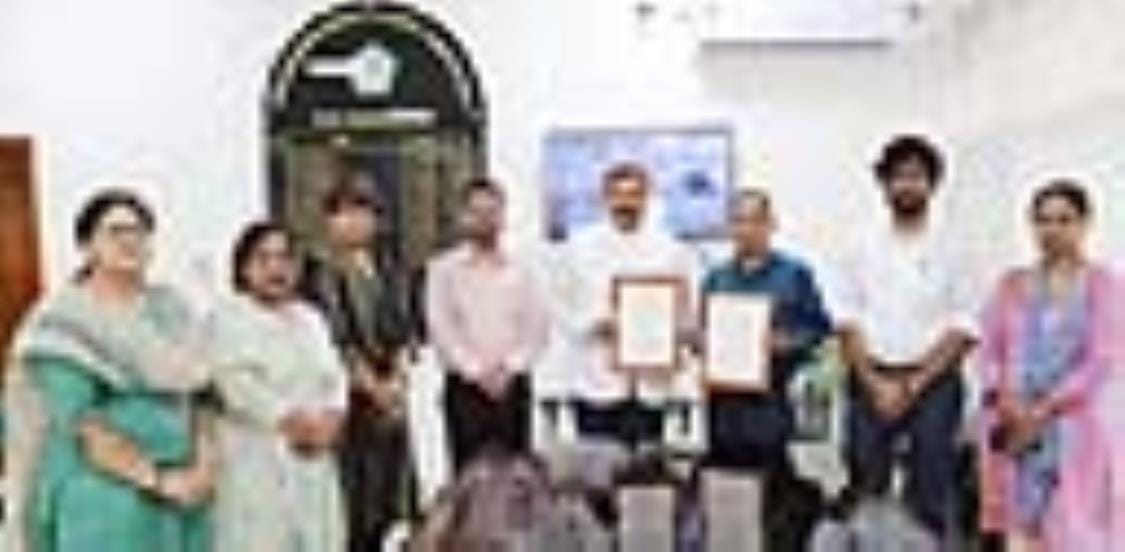 HGAFCT will cooperate for the development of herbal garden of medicinal plants in GJU