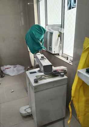 C-arm machine not repaired, declared junk