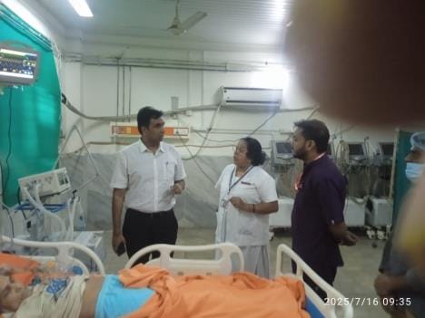 Arrangements are being made before the team arrives...ICU is operational