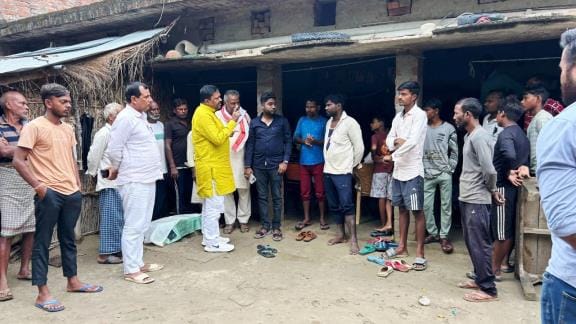 25 thousand rupees were given to the family of Ramkishun